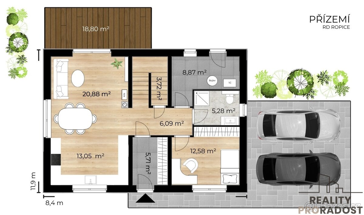 RD – novostavba (cihlová) – HRUBÁ STAVBA - 18