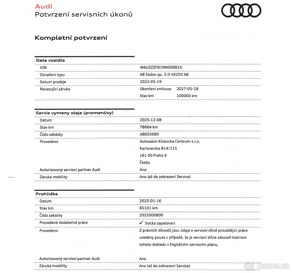 Audi A8, 55Tfsi 250kw 4x4 1-MAJ DPH - 18