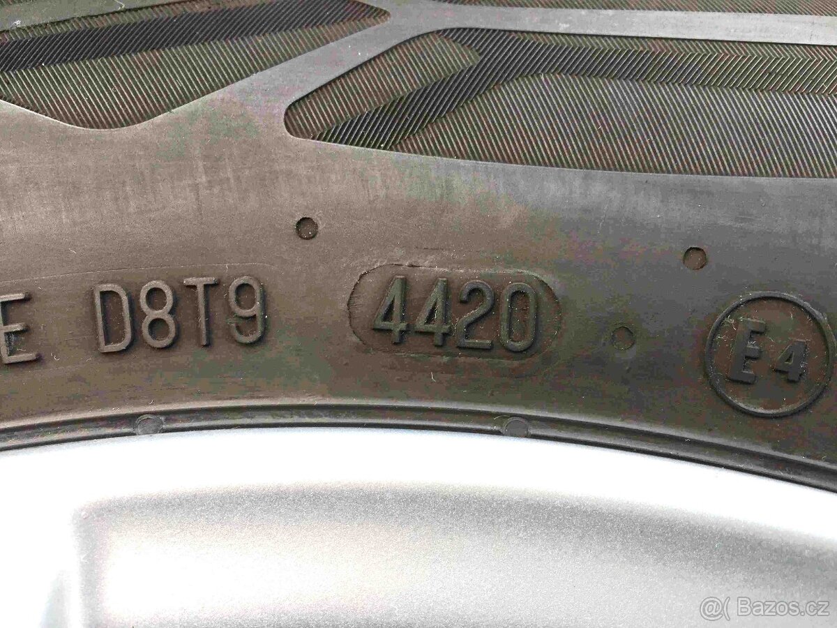 4ks letní alu kola Toyota 195/65/15 Continental 4x4mm - 18