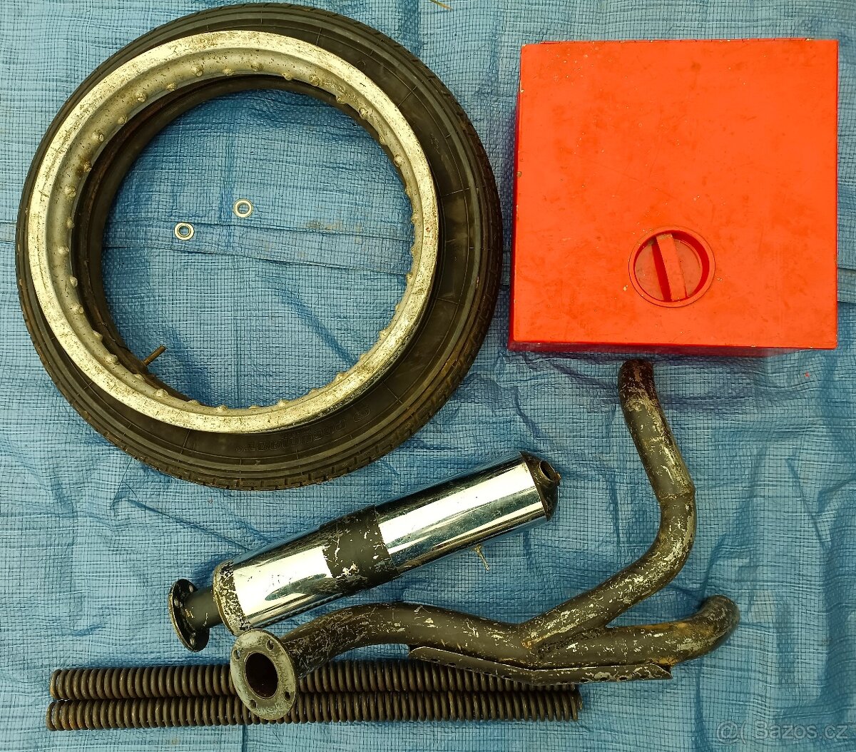 Jawa čz drobné díly na motocykl kývačka panelka pionýr apod. - 18