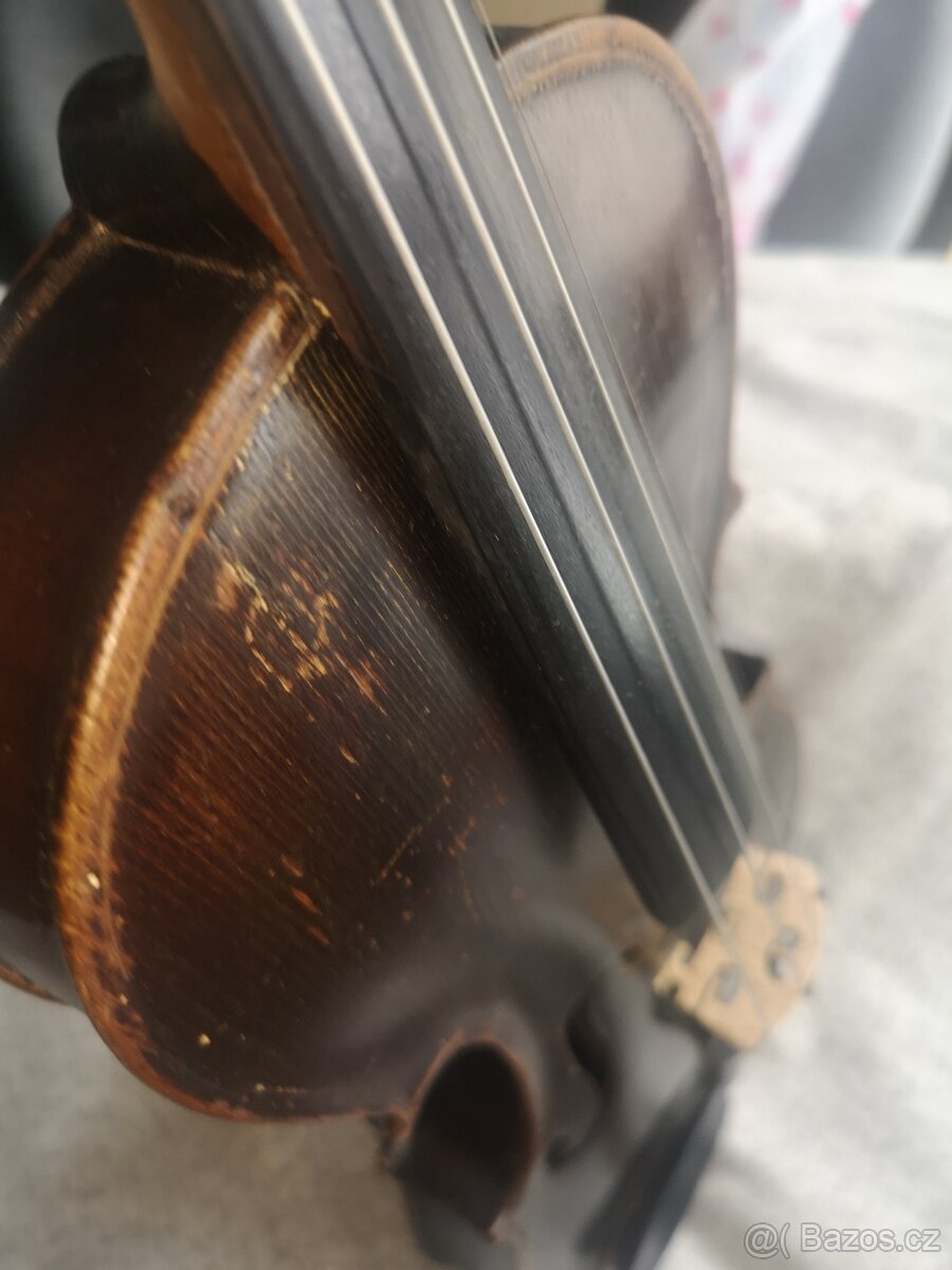 nabízím stoleté černé housle po renovaci - ČTĚTE - 18