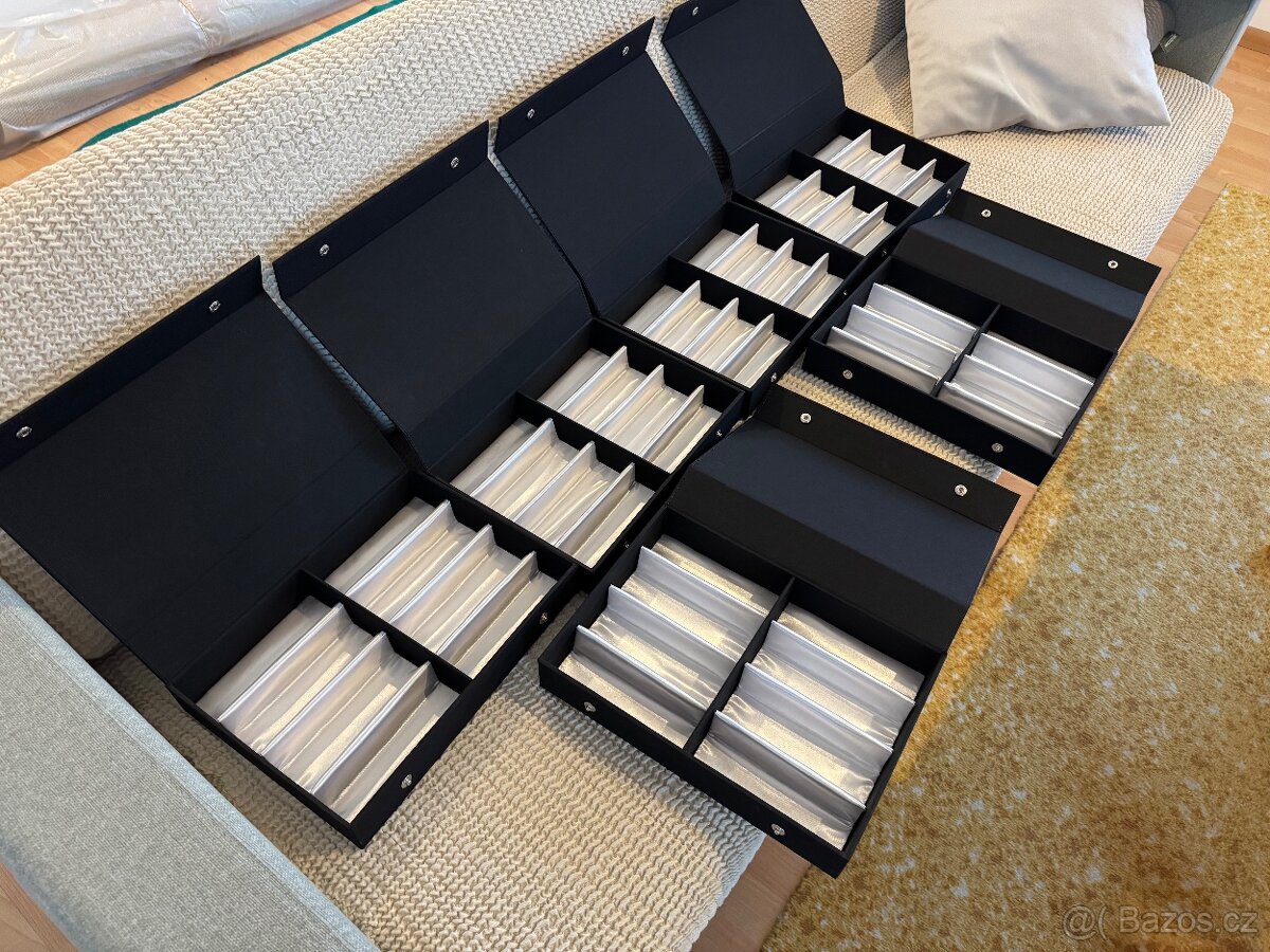 Profesionální 2ks kufry Techgal a 22 kazet na brýle NOVÉ - 18