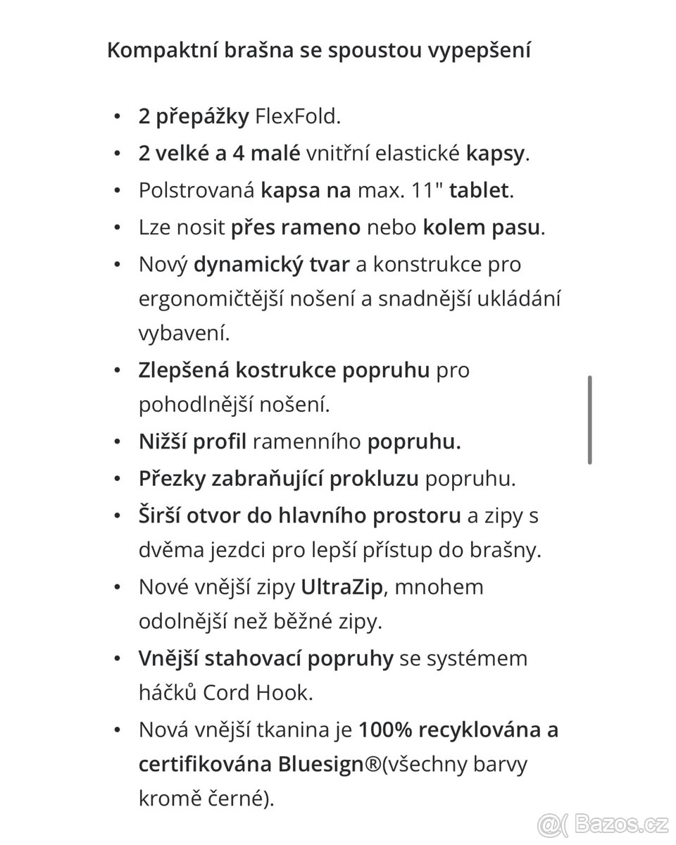 Brašna Peak Design everyday sling 6L - 18