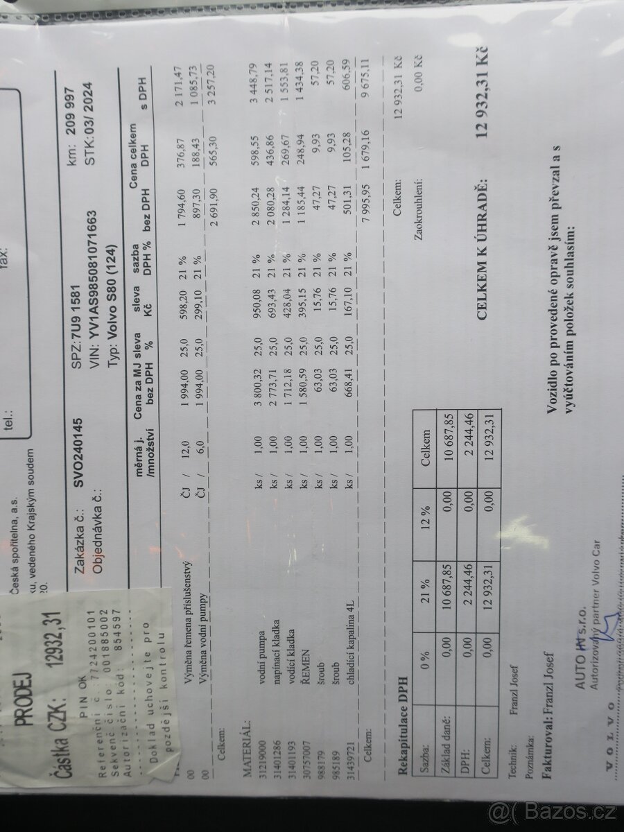 Volvo S80 3.2 i V6 175 kW - 18