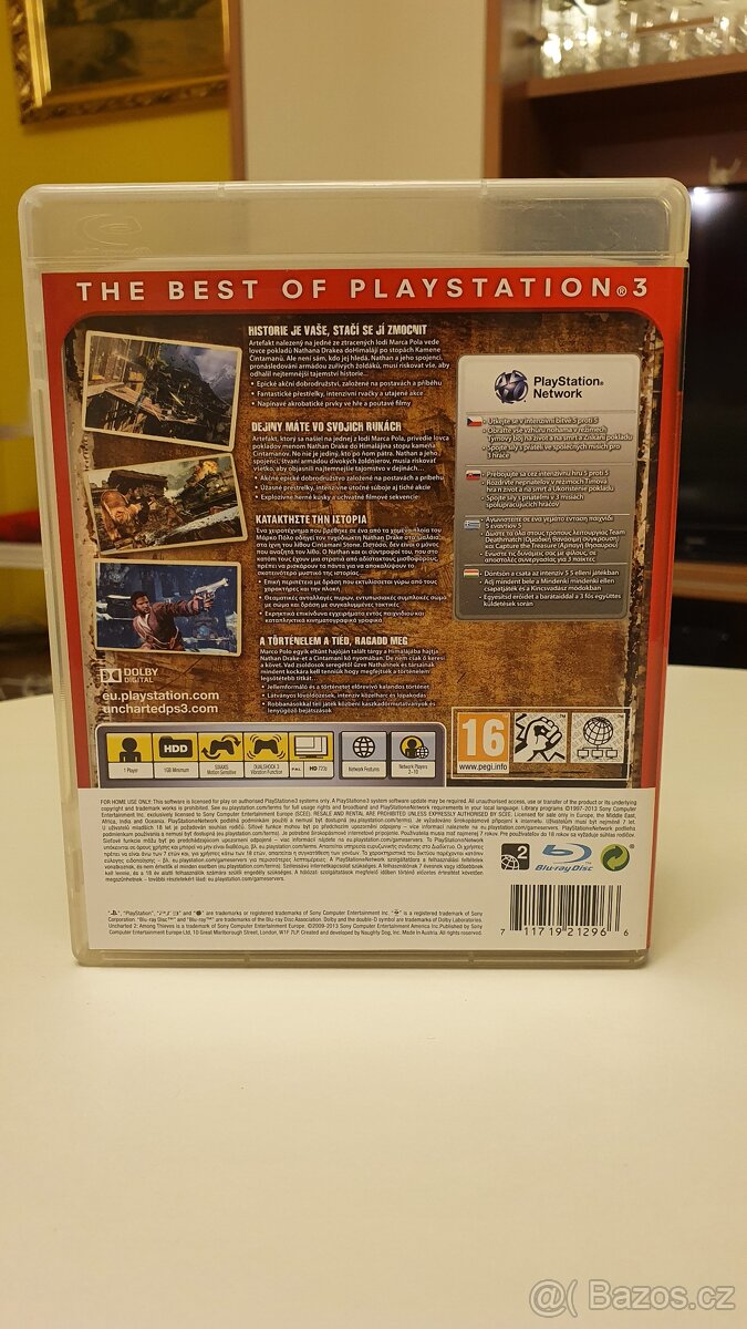 PS3 UNCHARTED 1,2,3 CELÁ KOLEKCE - 18