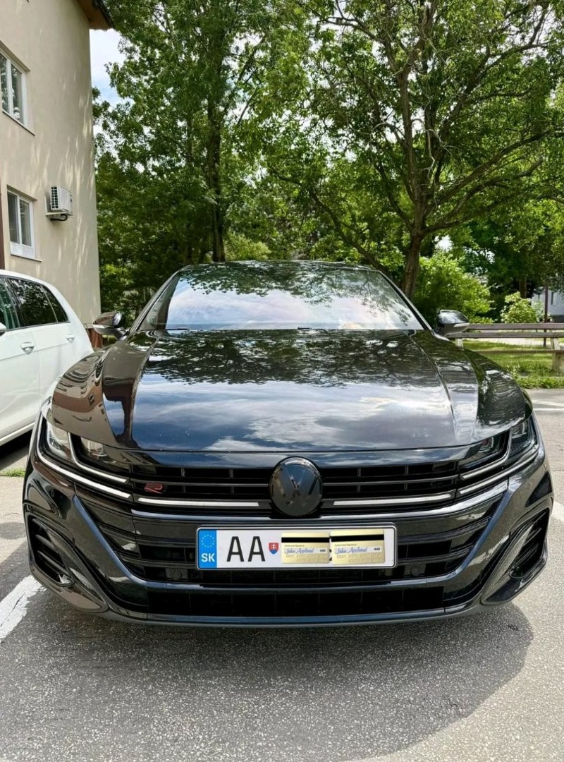 Logo znak VOLKSWAGEN cierne leskle / cervene - 18