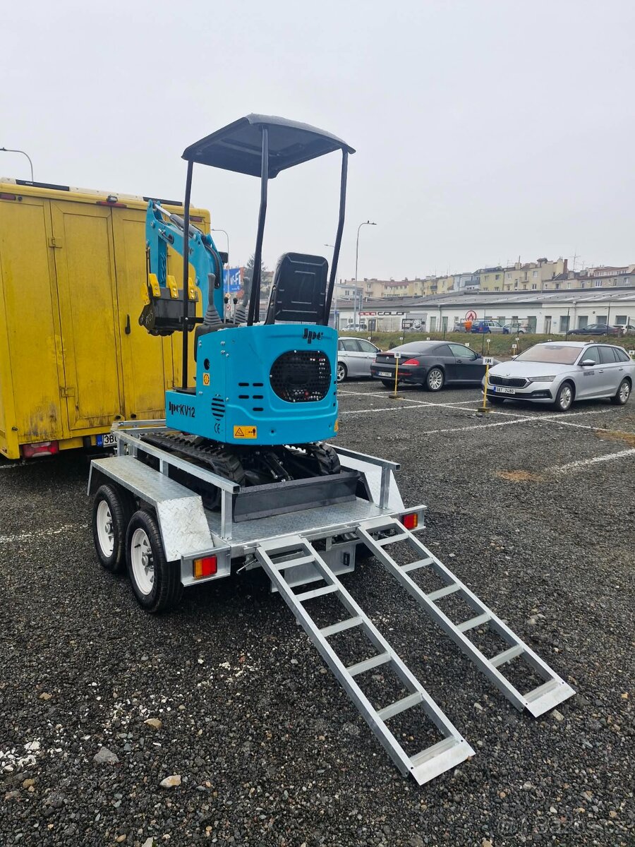 Minirypadlo + přívěsný vozík - 18