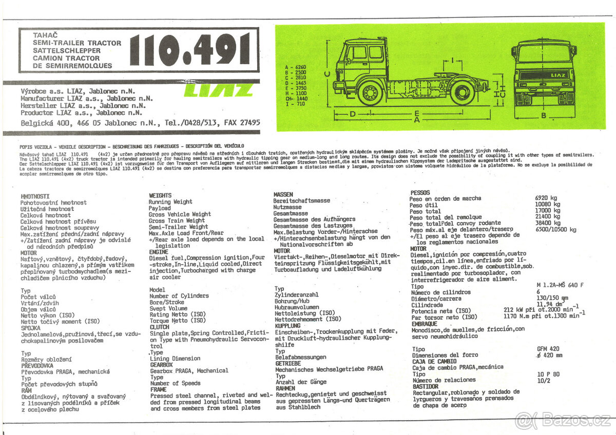 Prospekty Liaz 2 - 18
