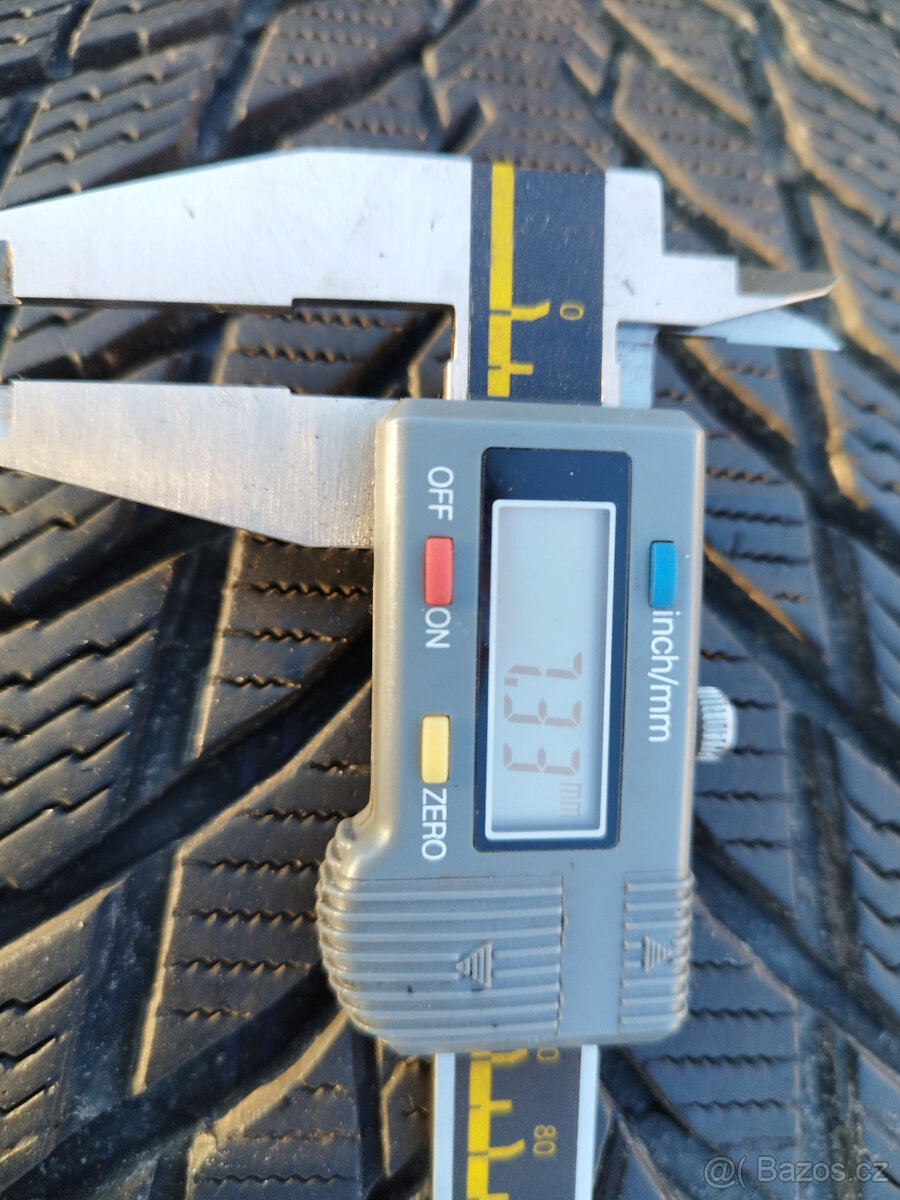 ALU 7x17 ET45 zimni pneu Nokian 225/50 R17 - 18