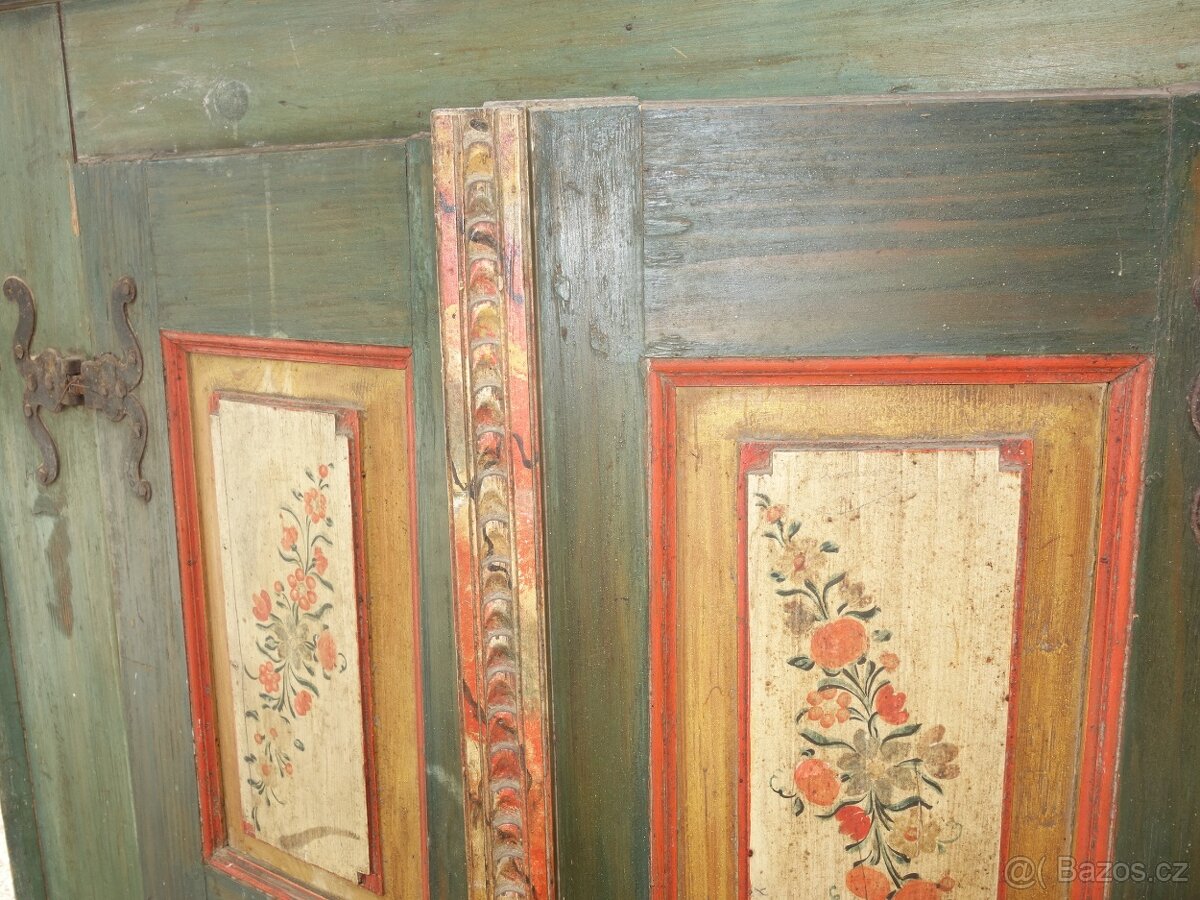 Malovaná skříň, originální malba - 18