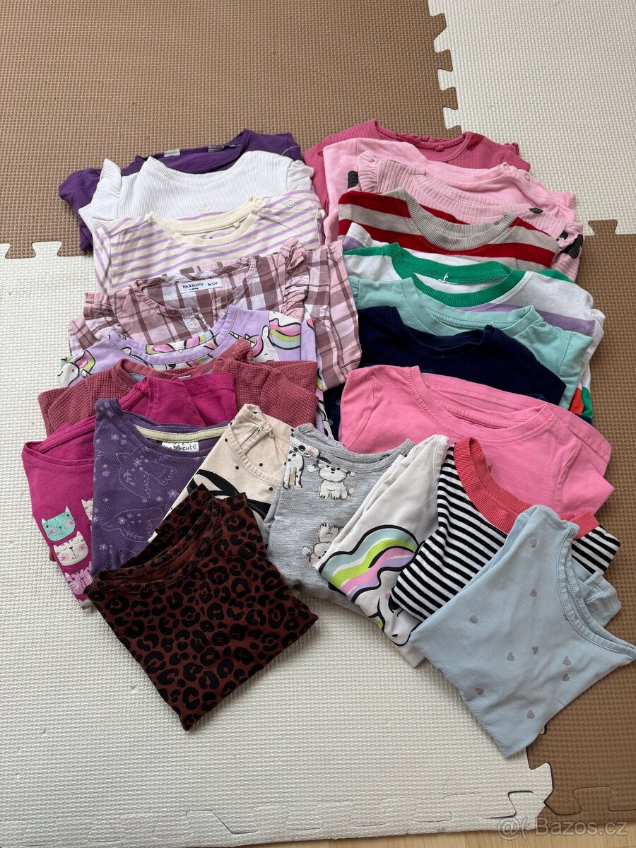 Balík oblečení holka, velikost 86-92 - 18