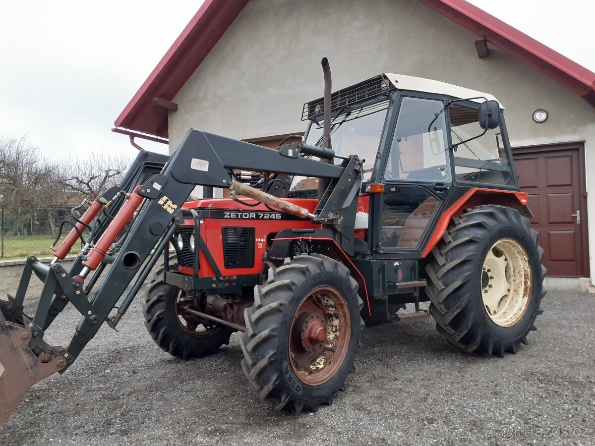 Prodám kolový traktor Zetor 7245 - 18