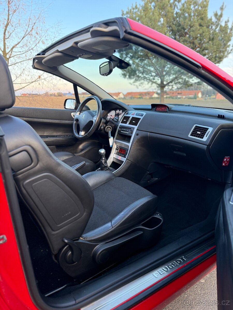 Peugeot 307cc 2.0 benzín 103kw JBL edice manuál - 18