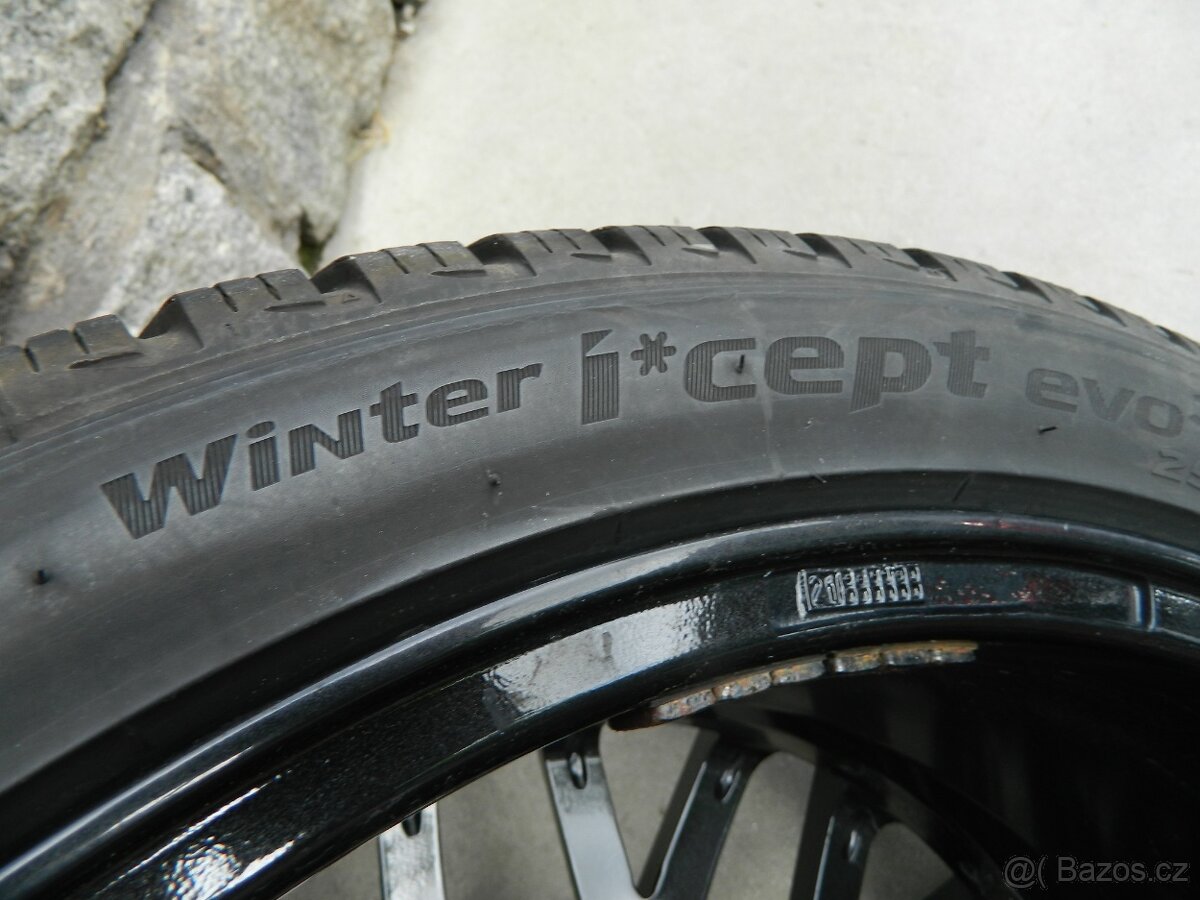 alu kola 5x112 +zimní pneu 7,5mm r19 Audi S5 - 18