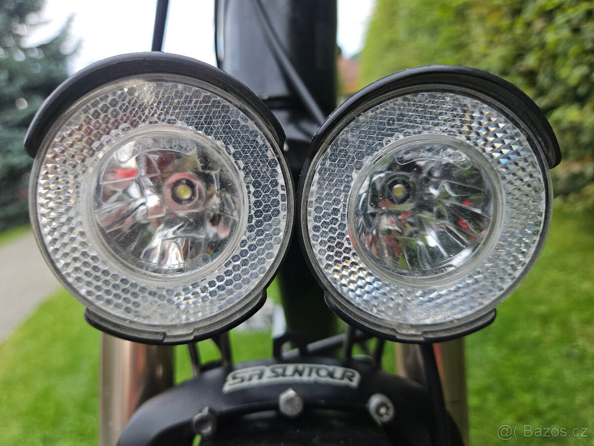 Rychlé 29" celoodpružené horské e-kolo, rám 19"+2 BATERIE - 18