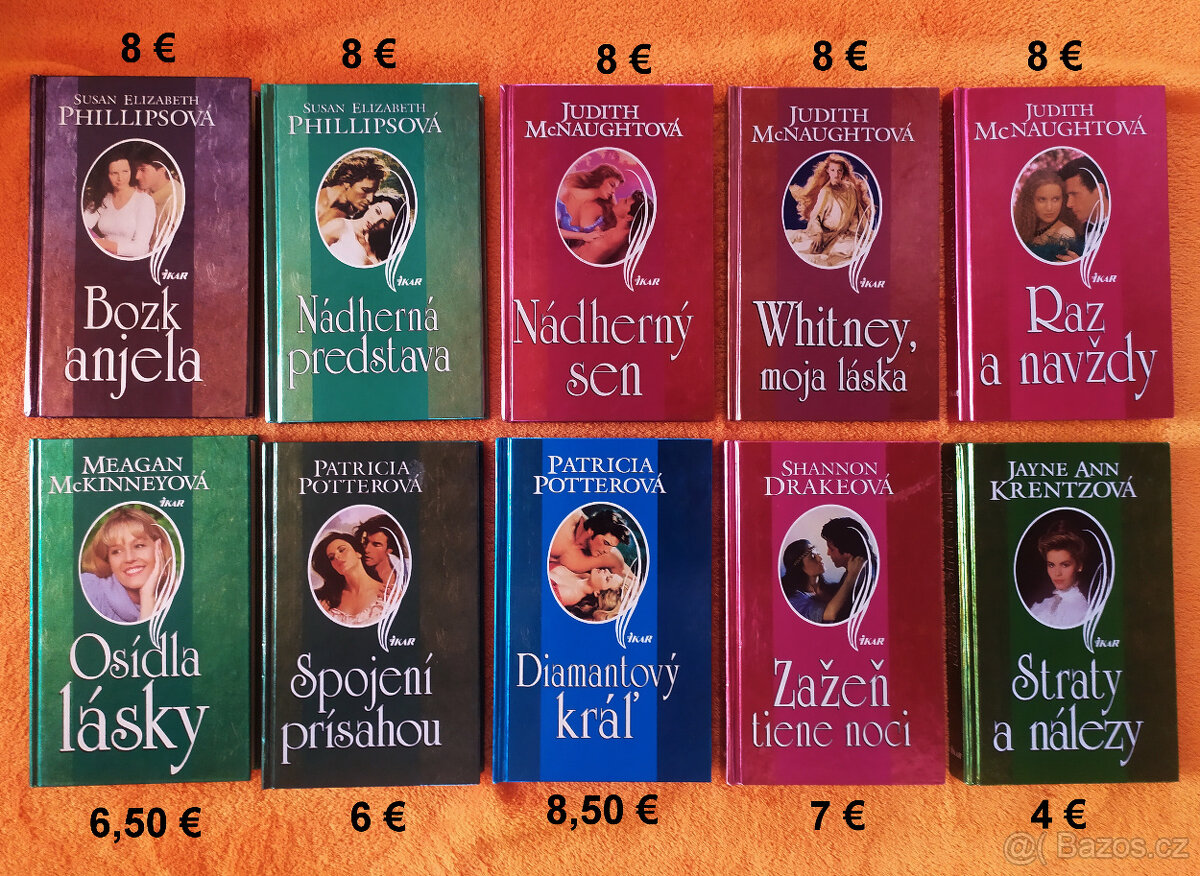 Romány, beletria, romantické, historické, detské knihy - 18