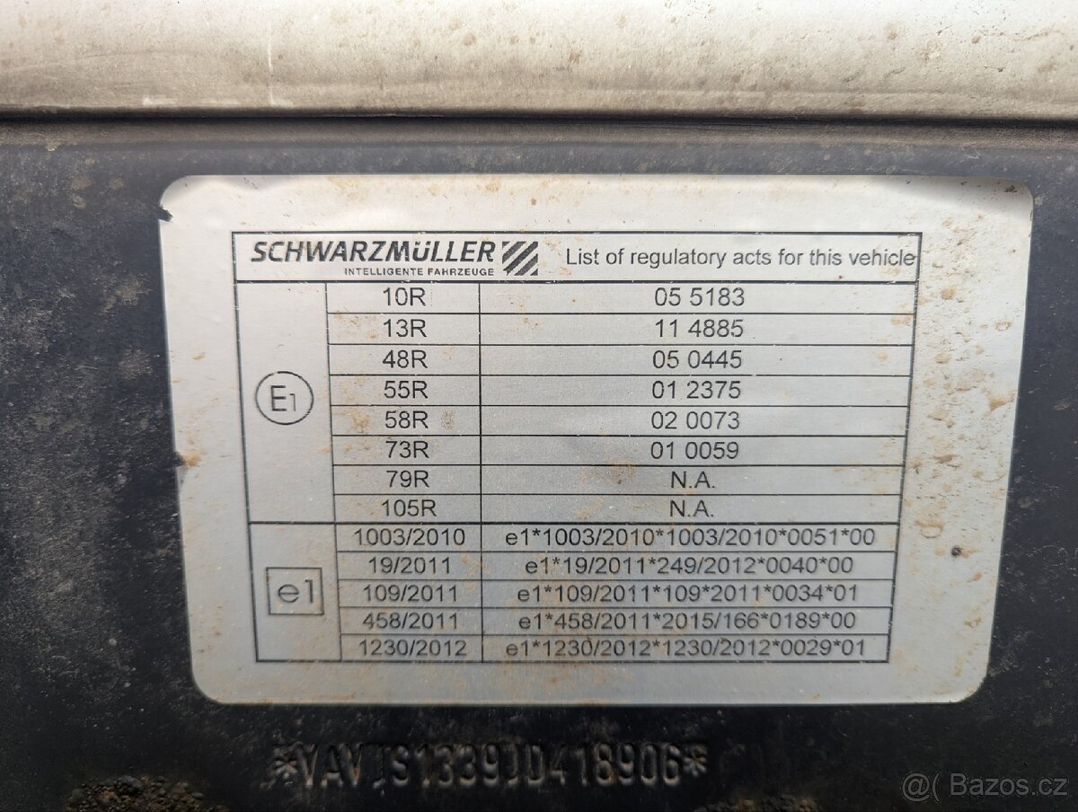 Návěs Schwarzmuller SPA 3/E, Standard - 18