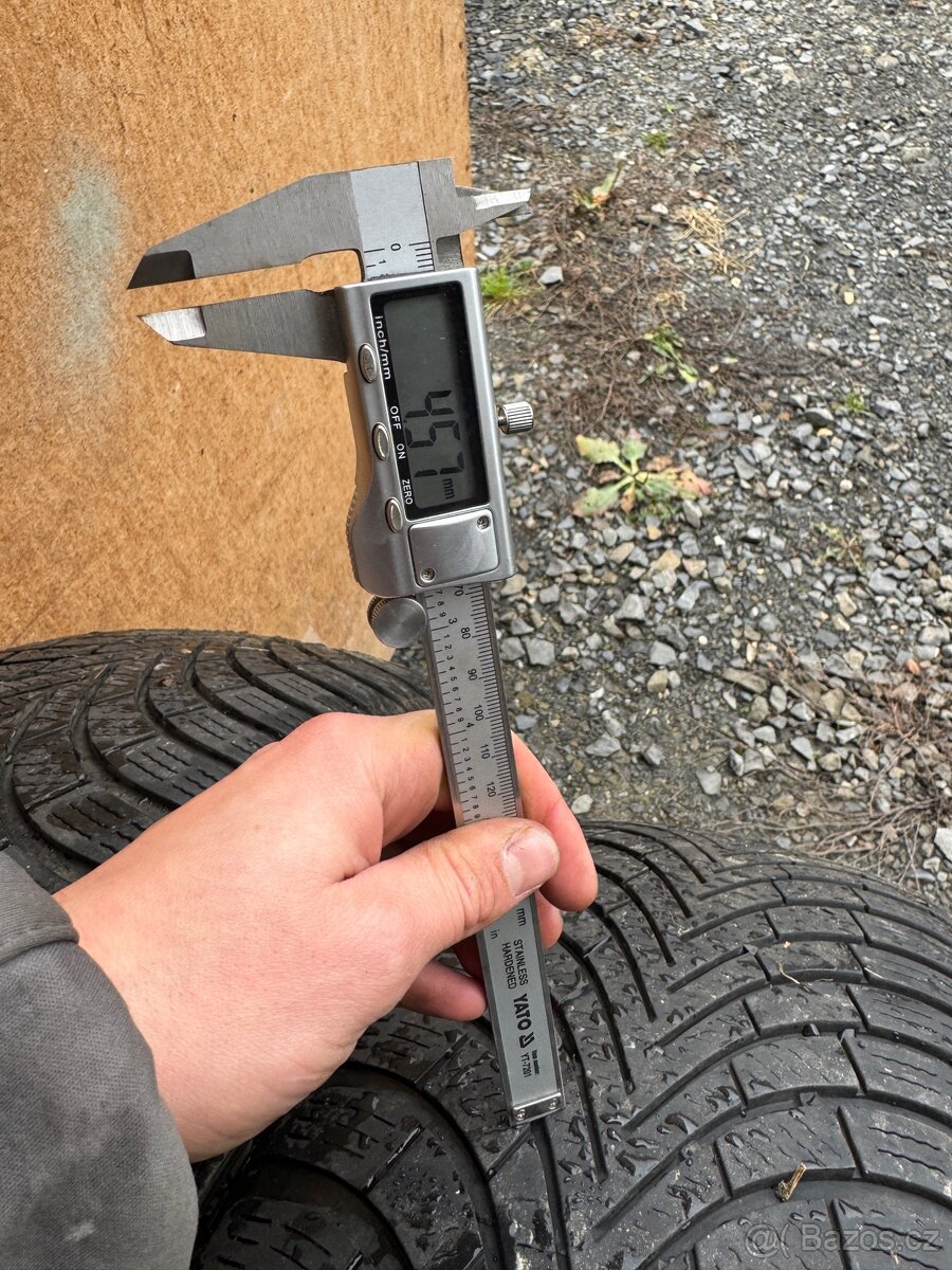 Alu kola 5x108 R17 včetně zimních pneu 235/65/17 - 18