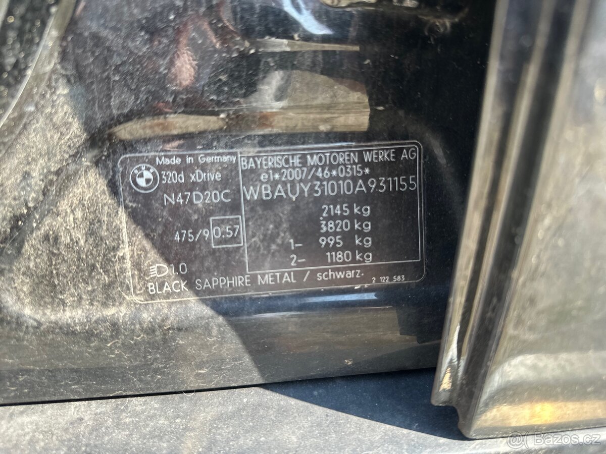 Veškeré náhradní díly z bmw e91 320d n47 - 18