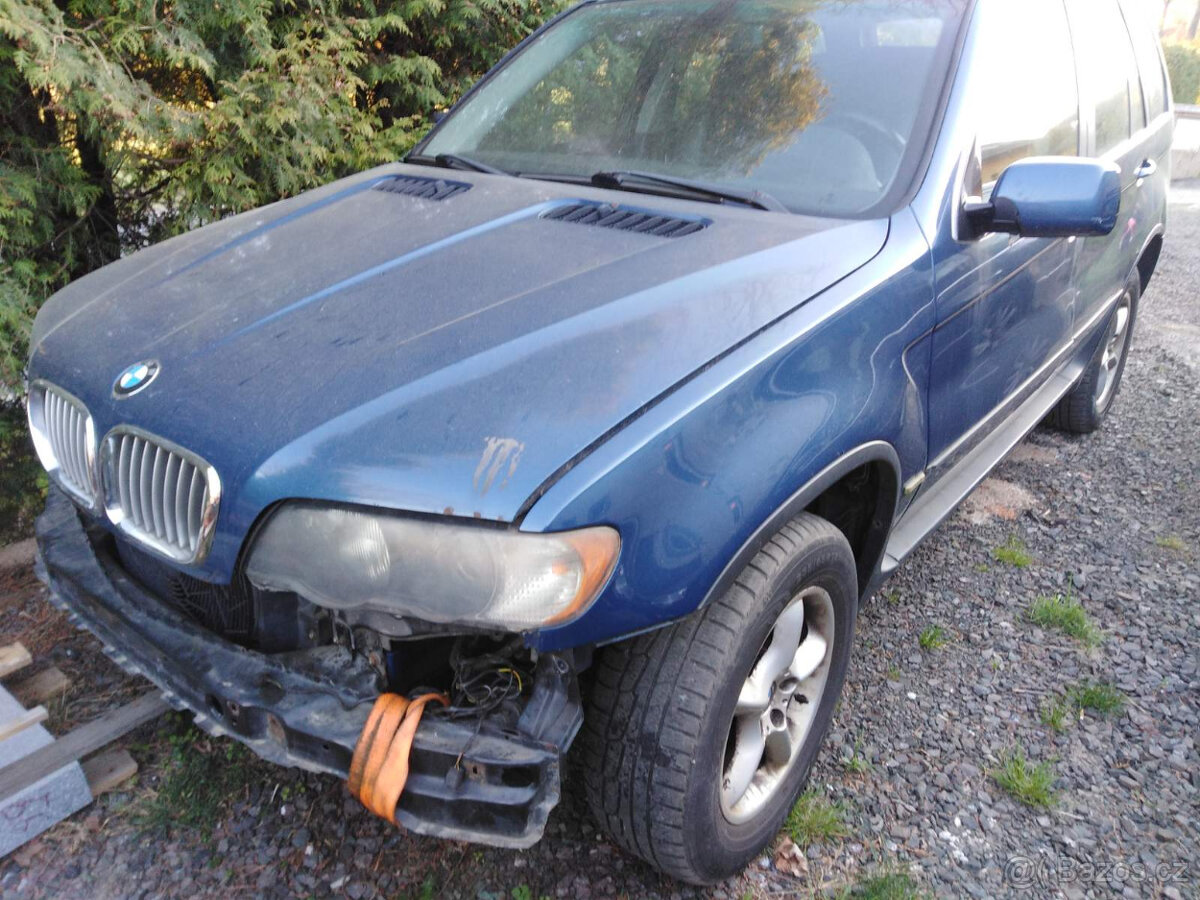 BMW E53 X5 na náhradní díly 3.0D a 4.4i šíbr, navi 16:9 - 18