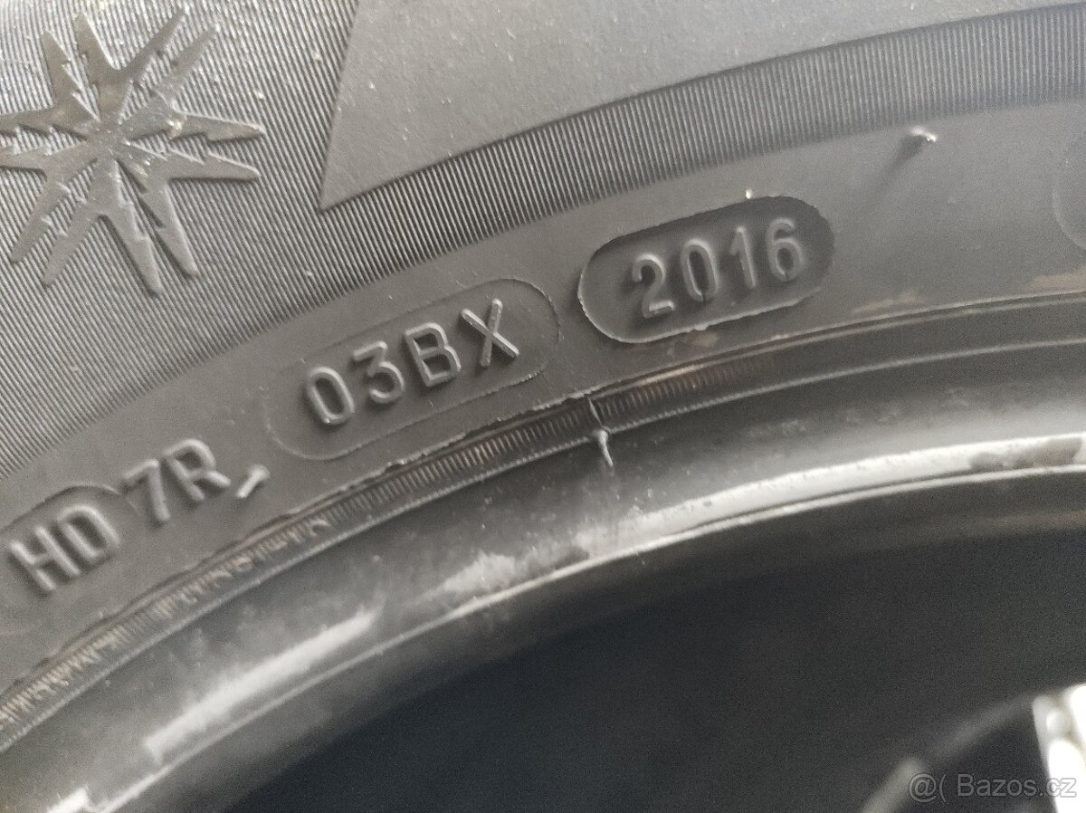 205/60 r16 m+s zimní MICHELIN ALPIN 6mm - 4ks - 18