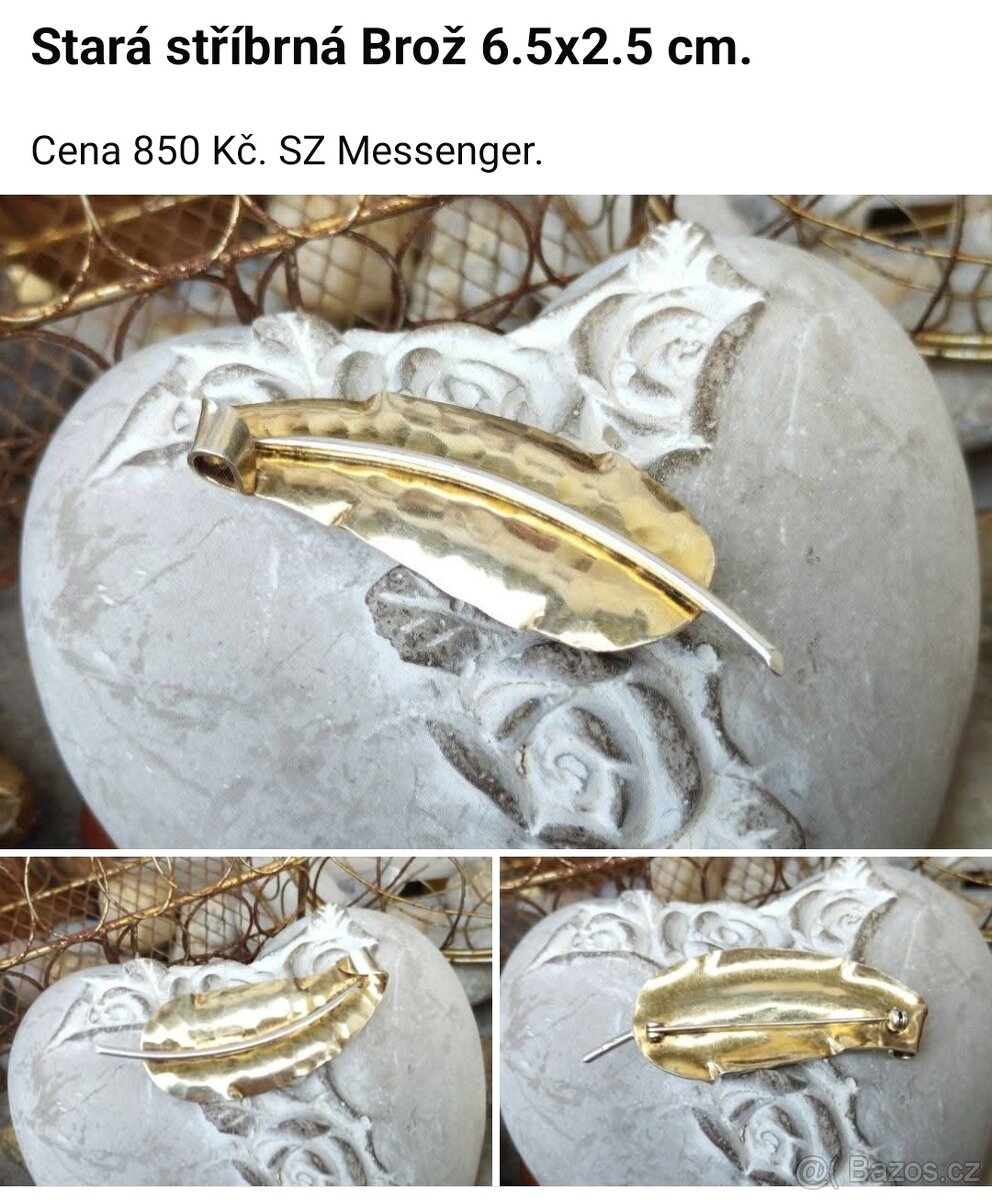 Staré šperky a doplňky viz fota. Ceny viz fota. - 18