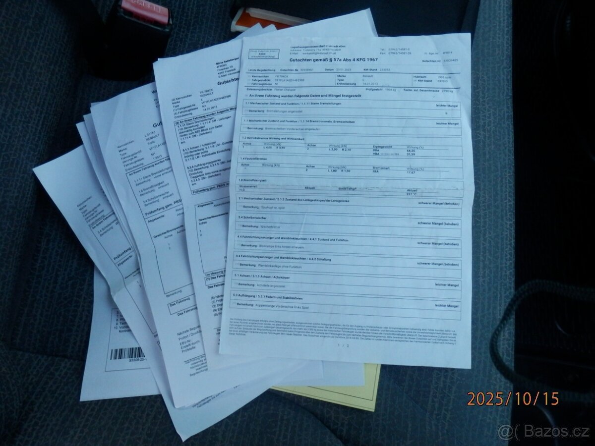 Renault Trafic 2,0dci 84 kw L1H1-,tažné zařízení.r.v. 2013 - 18