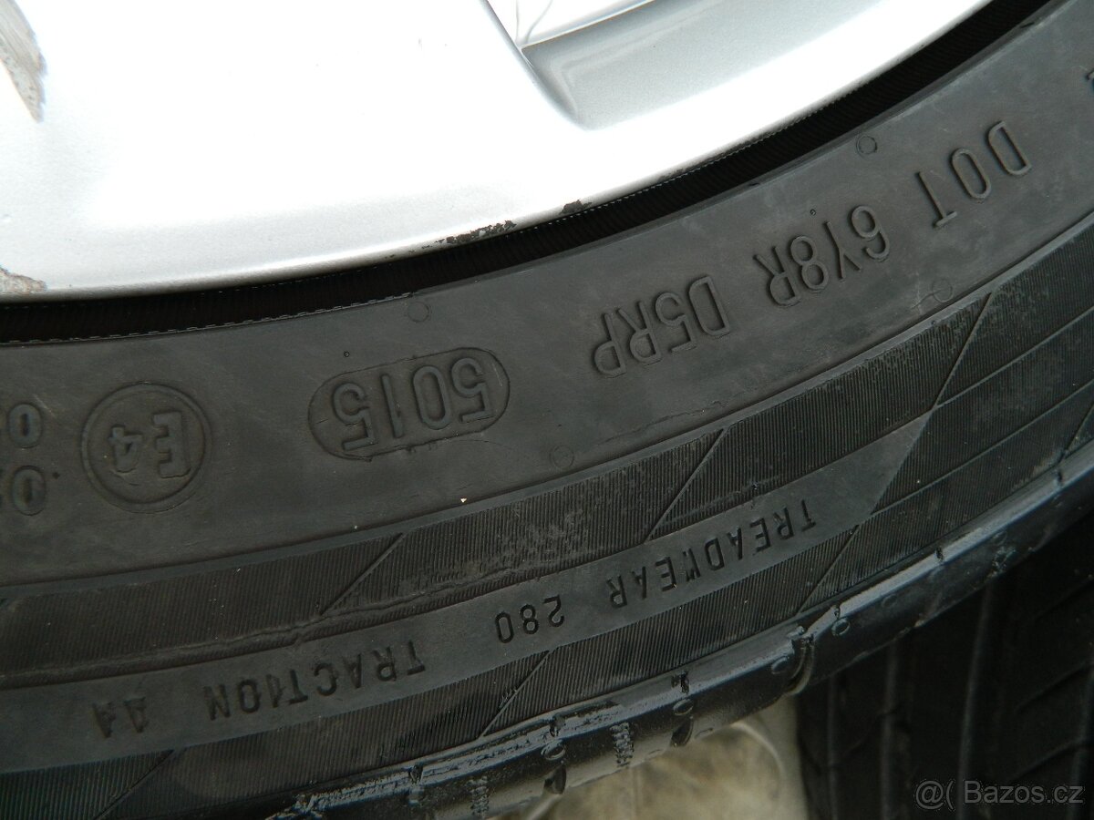 alu kola 5x112+letní pneu r17 - 18