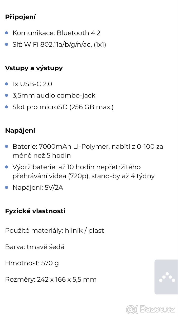 Tablet Lenovo Yoga Smart Tab 10 - 18