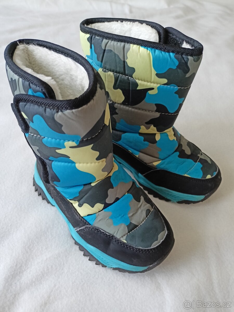 Dětské zimní boty, vel.32 - 18