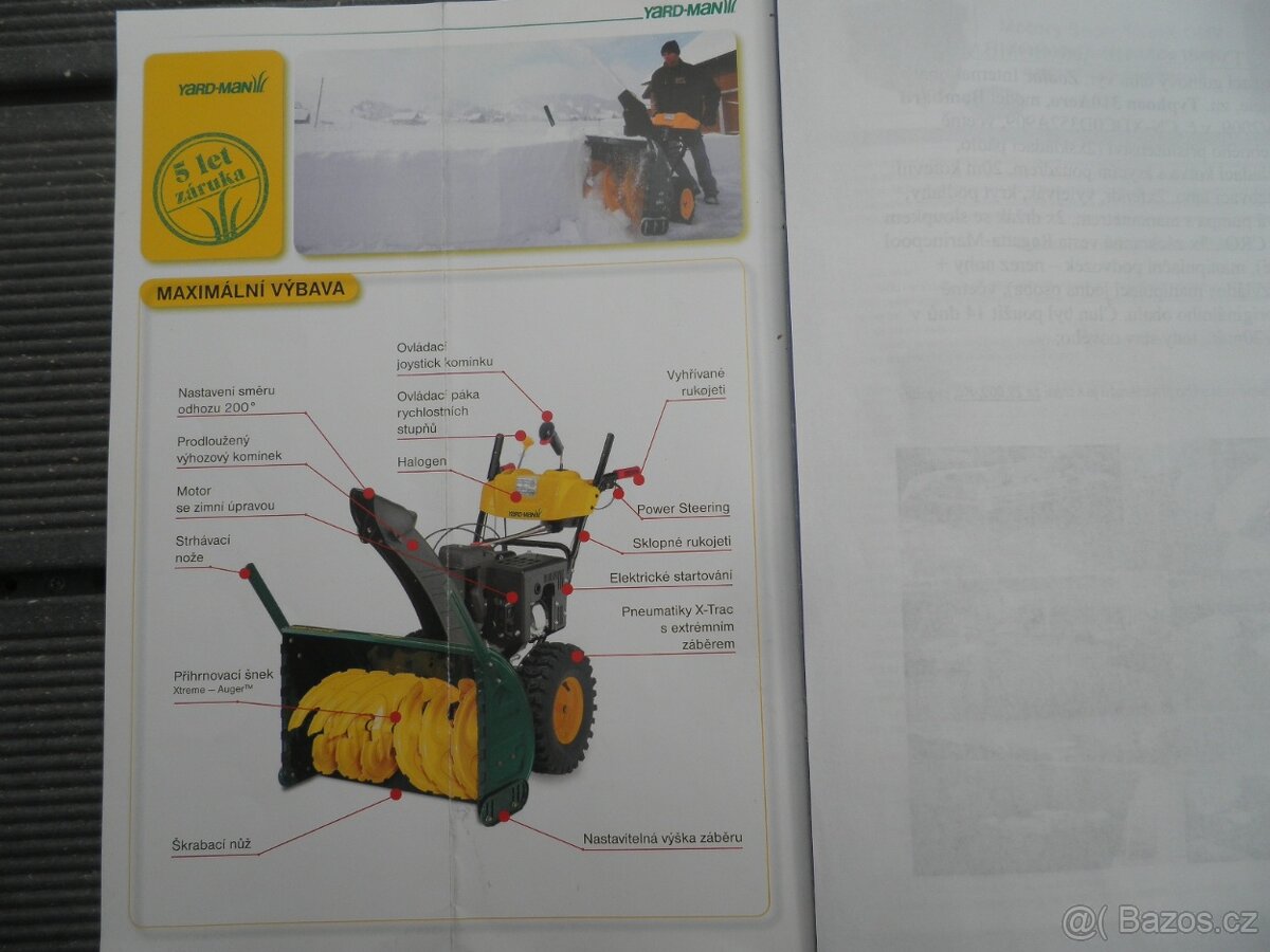 sněžná fréza Yard-Man - 18