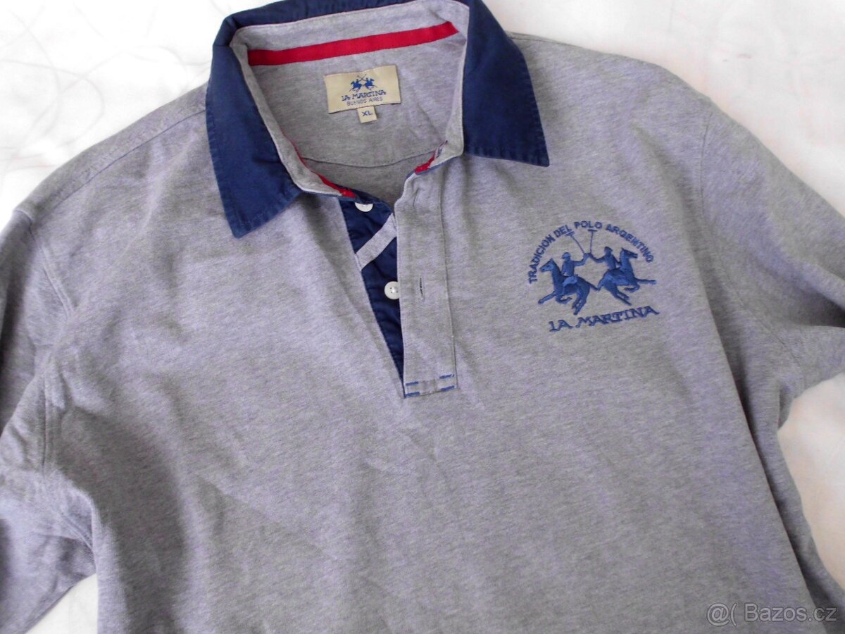 La Martina pánske slim polo tričko XL - 18