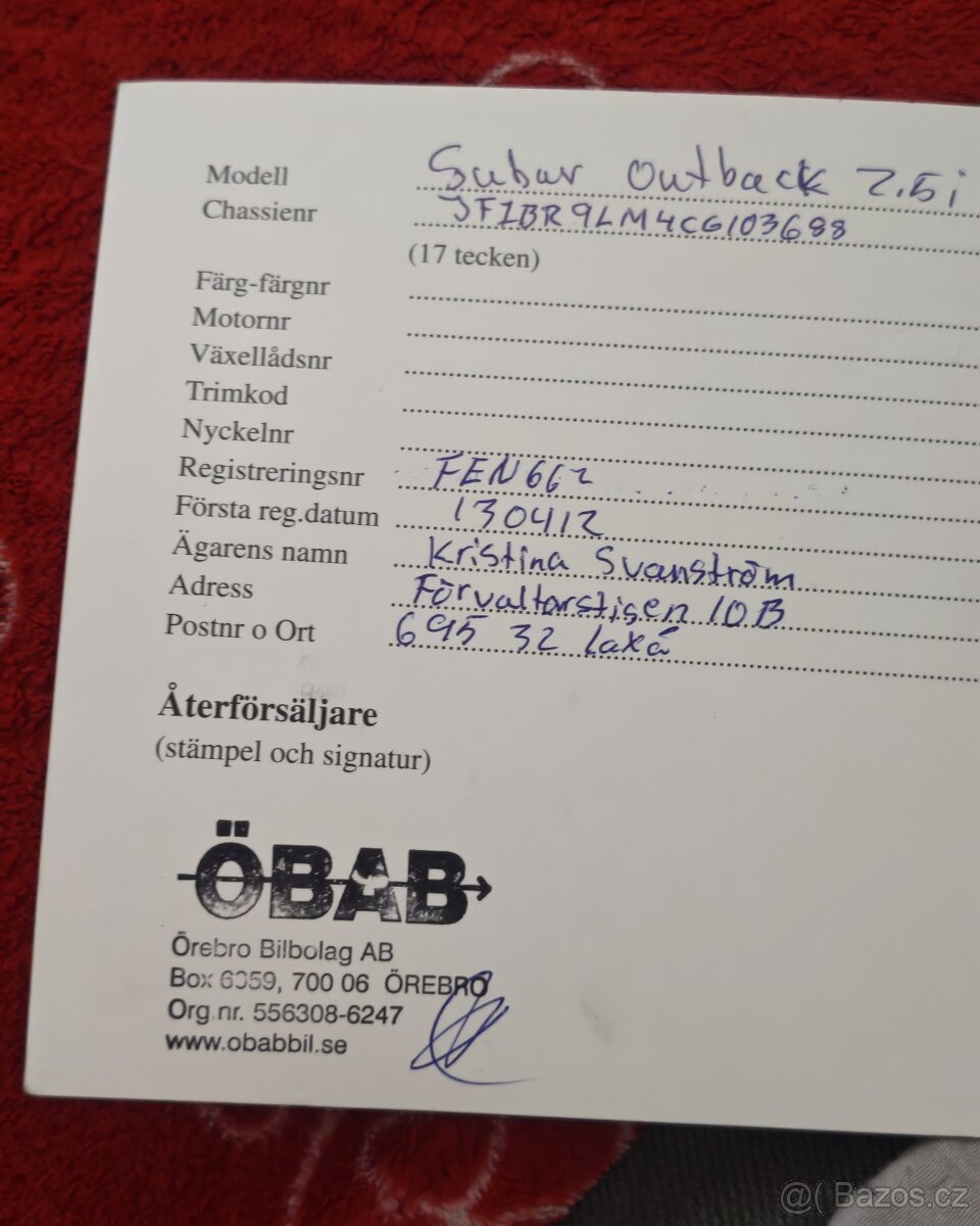 Subaru Outback 2.5 - 18