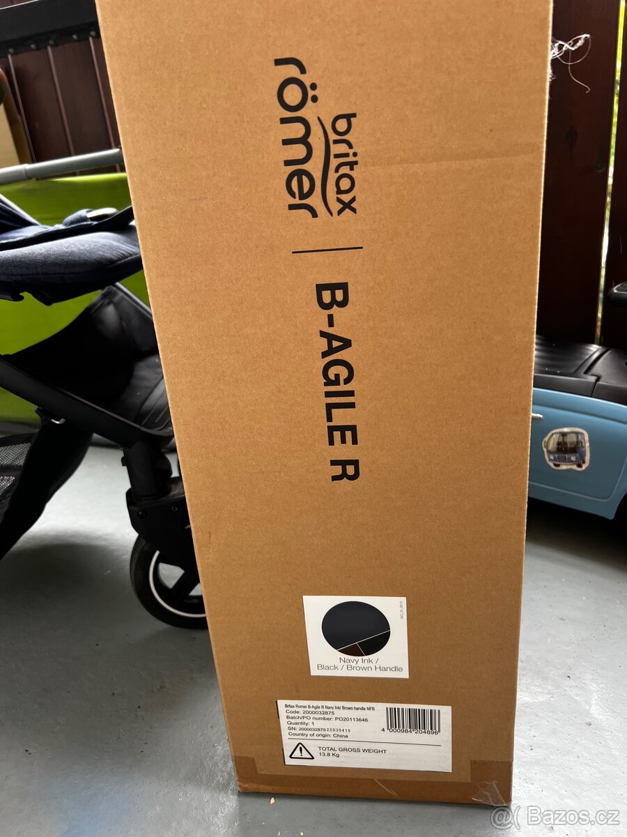 Kočárek Britax Römer B-Agile R (STYLOVÝ ZIMNÍ FUSAK ZDARMA) - 18
