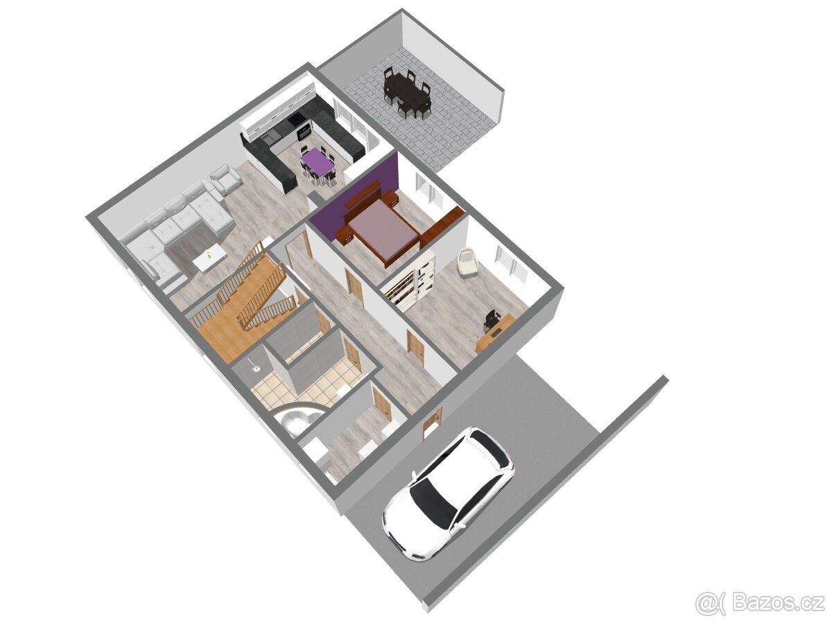 Prodej rodinného domu Zlín - Louky - 18