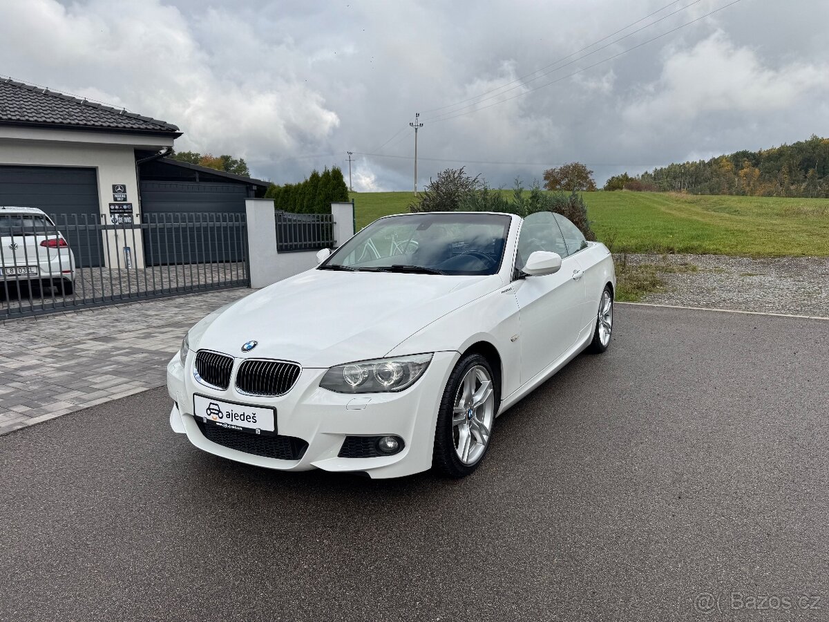 BMW 330d E93 cabrio/180 kW/automat/ČR/M-paket/133 tkm - 18