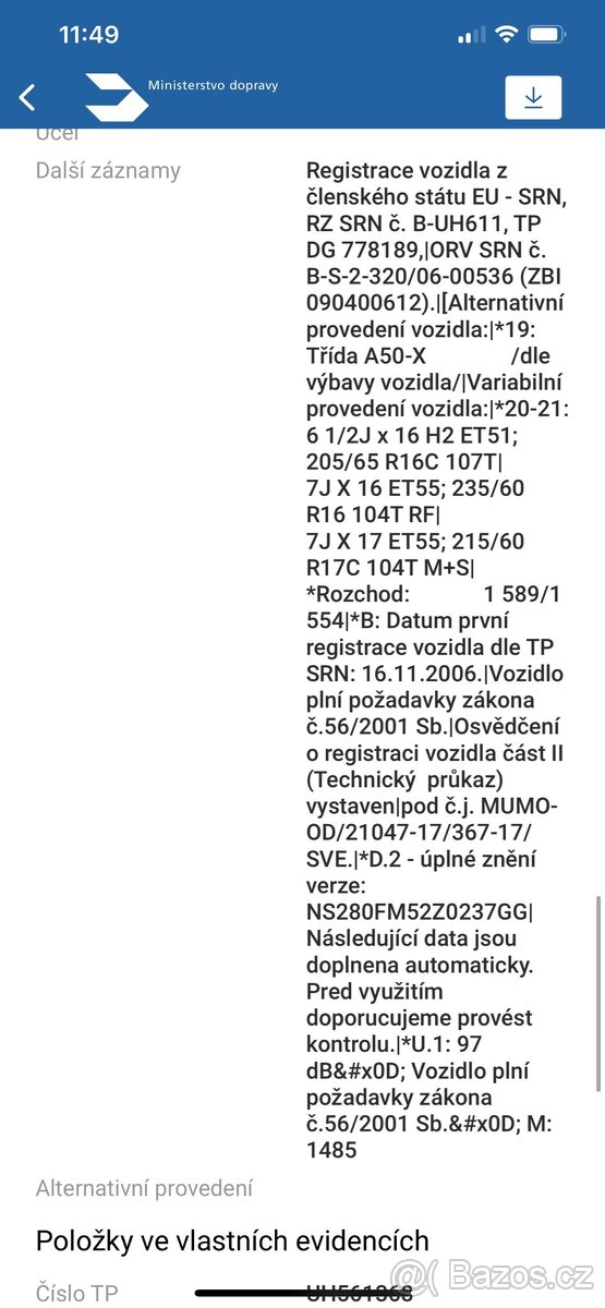 Prodám Volkswagen Transporter T5 - 18