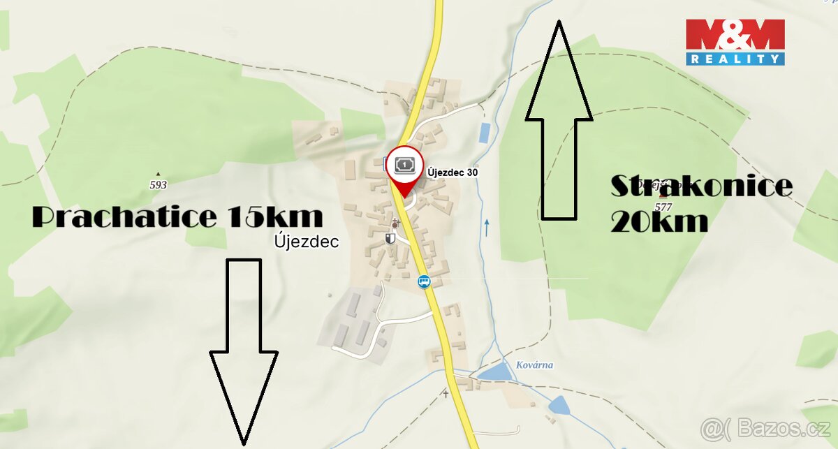 Prodej chalupy, 452 m², Újezdec - 18