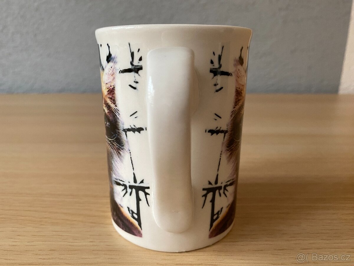 Nové porcelánové hrnky s motivy koček - různé, 300 ml, 4 ks - 18