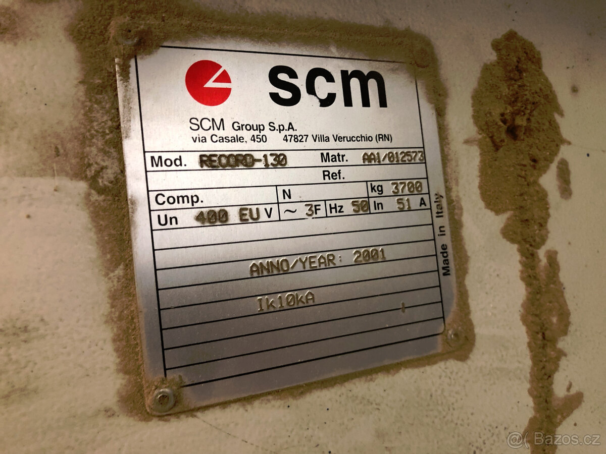 CNC obráběcí centrum SCM RECORD 130 - 18