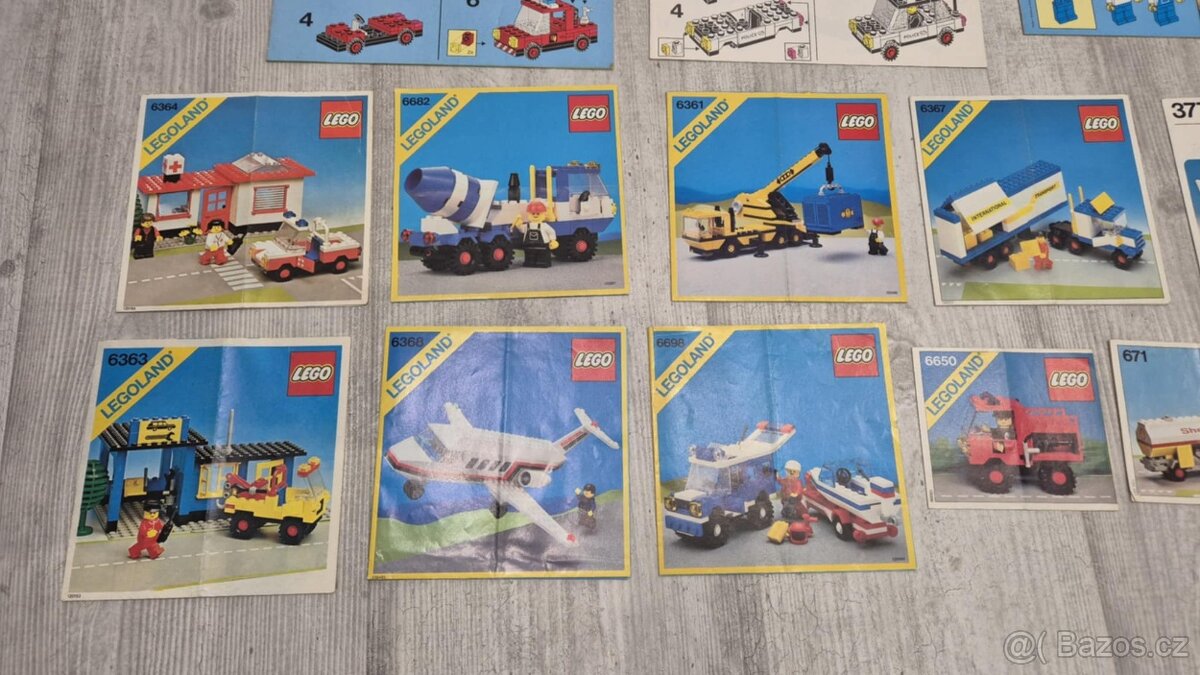 lego city 80. roky, vintage - 18