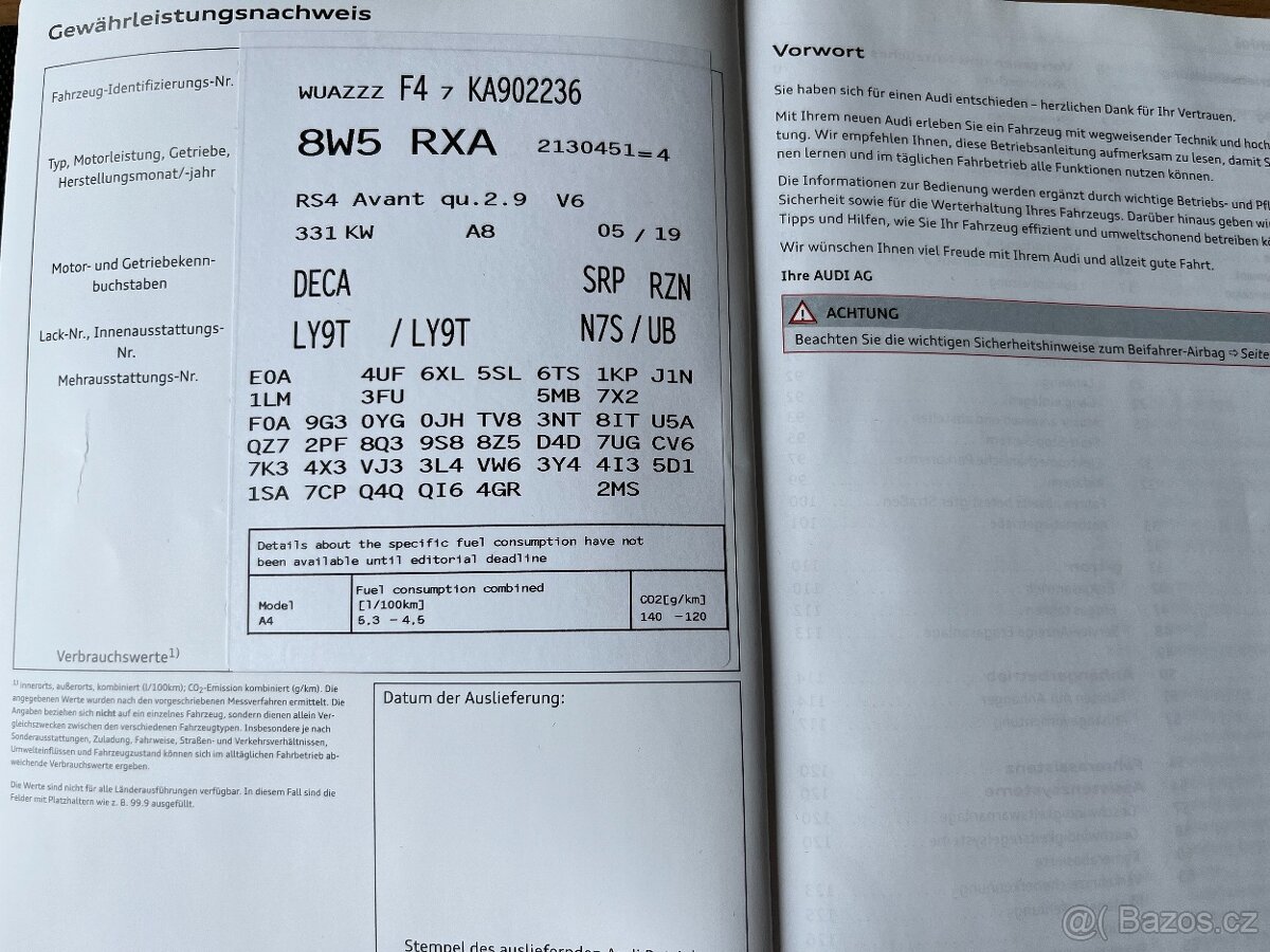Audi RS4 Avant 2.9 TFSI Tiptronic r.v.2019 - 18