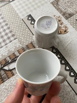 Nové malé retro raritní hrnky Thun Czechoslovakia - 100 ml - 18