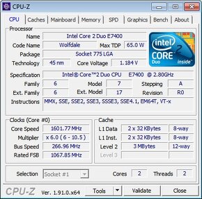 Procesory Core 2 Duo, Dual - Core, ... pro LGA 775 - 18