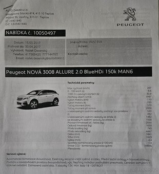 Na prodej Peugeot 3008 - 18
