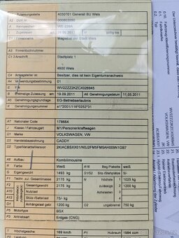 Volkswagen Caddy Kombi benzín - 18