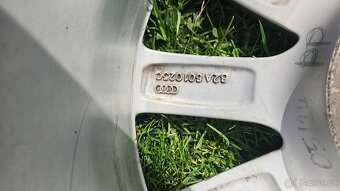 Alu kola 5x100 r16 originál Audi - 18