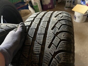 ALU AMG MERCEDES 6x, zimní pneu+original výfuk - 18