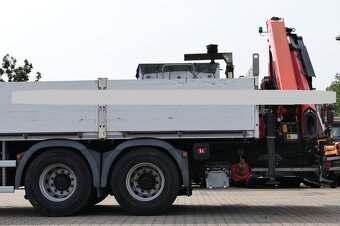 MAN TGS 26.460 - 6x4 – Valník + HR-PALFINGER PK 19001 SLD 5 - 18