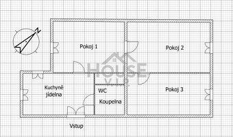 Prodej bytu 3+1, 60 m2, Praha 7 - Holešovice., ev.č. 00748 - 18